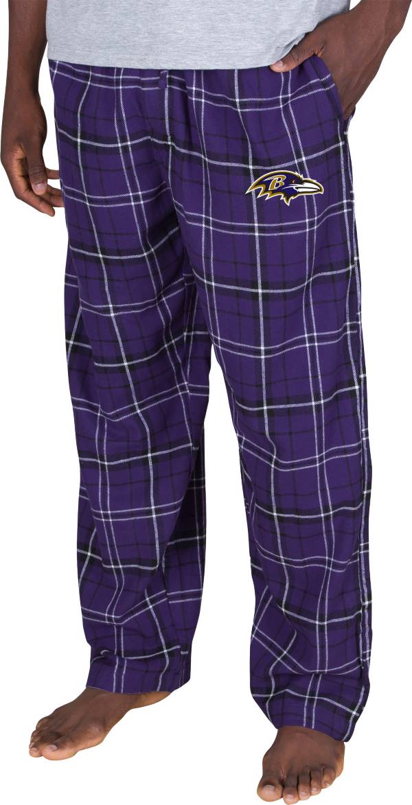 CONCEPTS SPORT Men's Concepts Sport Charcoal Baltimore Ravens Resonance Tapered  Lounge Pants