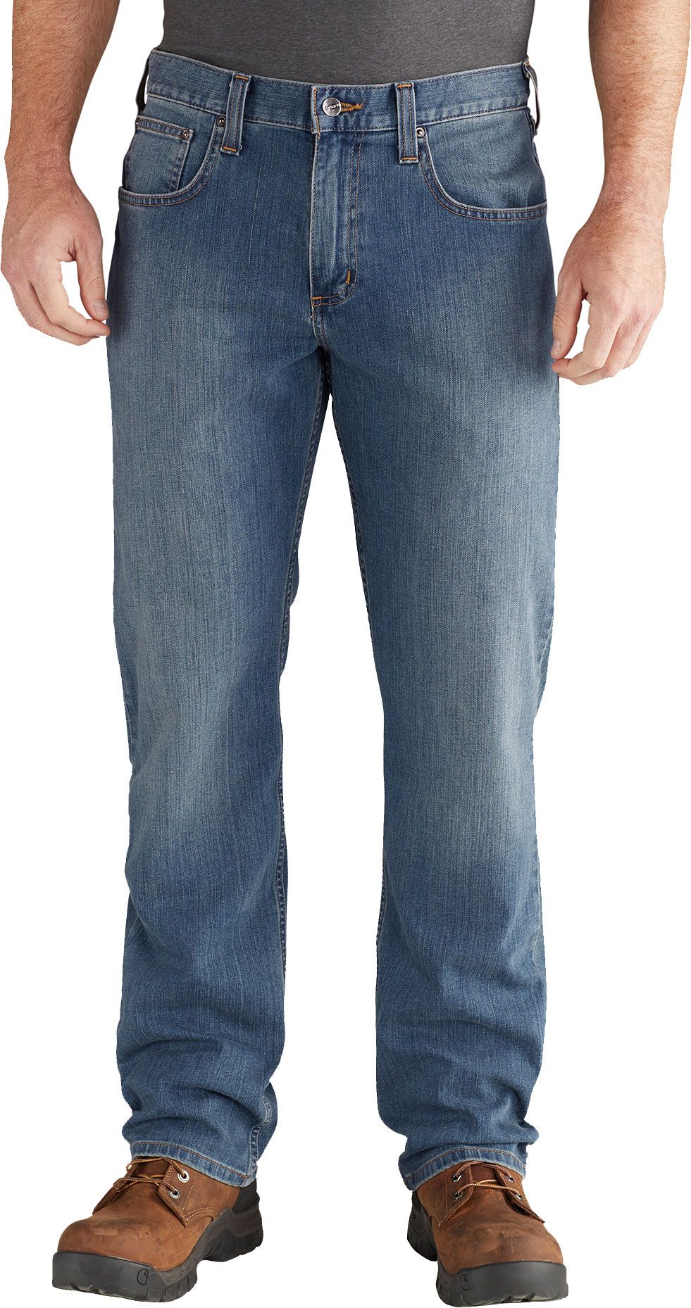 men's carhartt blue jeans