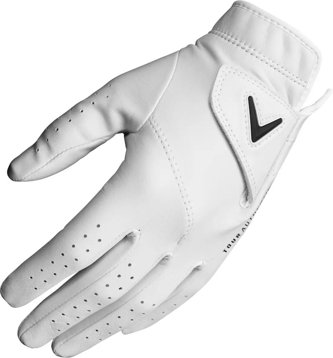 High-quality Golf Glove from Callaway brand, adjustable closure provides a breathable, secure fit, premium Cabretta leather infused with Griptac to create a 20% increase in grip tackiness
