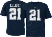 Dallas Cowboys Merchandising Youth Ezekiel Elliott #21 Pride Navy T-Shirt