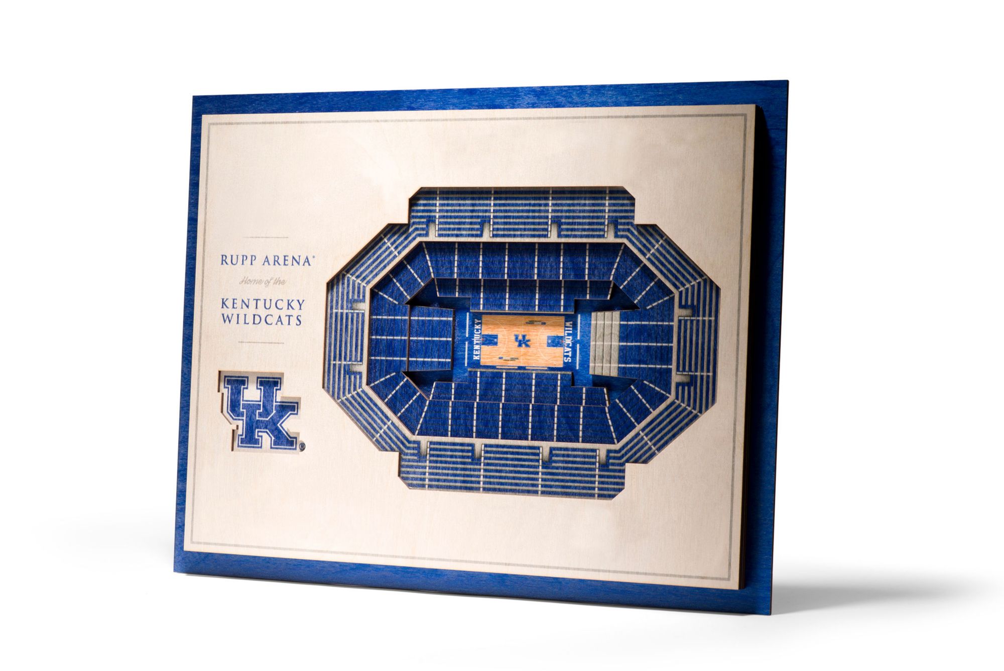YouTheFan Kentucky Wildcats 5-Layer StadiumViews 3D Wall Art product image