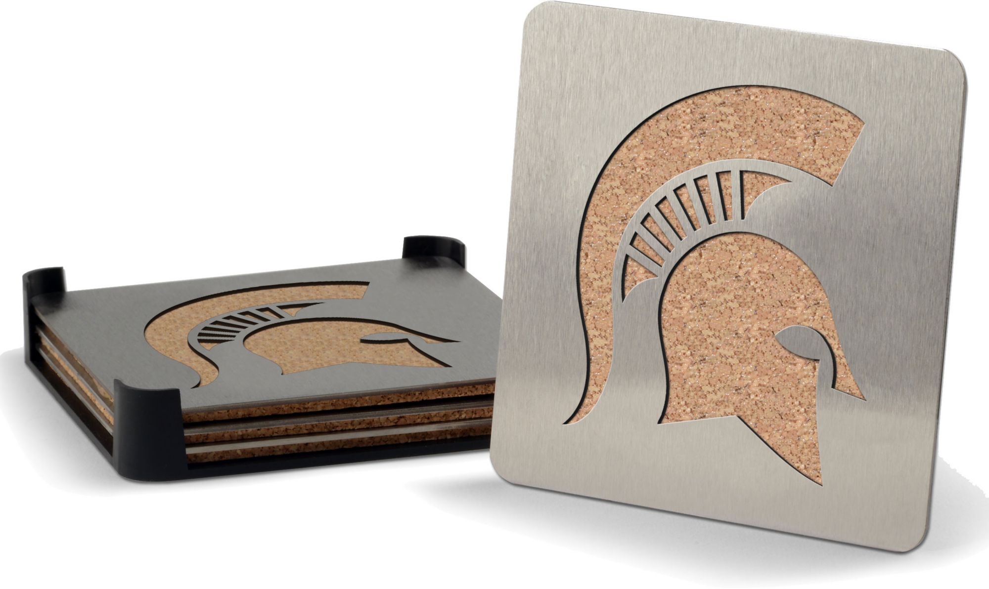 YouTheFan Michigan State Spartans Coaster Set product image