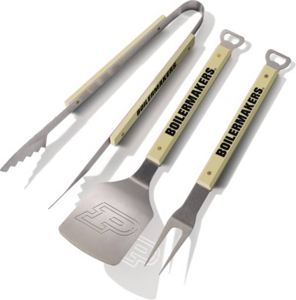You the Fan Purdue Boilermakers Spirit Series 3-Piece BBQ Set