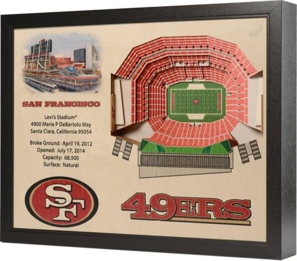 YouTheFan NFL San Francisco 49ers 3D StadiumViews Desktop Display