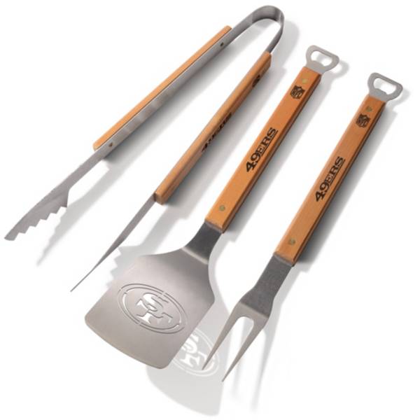 You the Fan San Francisco 49ers Classic Series 3-Piece BBQ Set