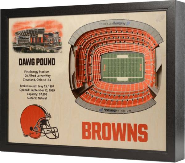 Cleveland Browns 5PCS Canvas 3D Prints Painting Wall Art Room Decor Fan's  Gifts