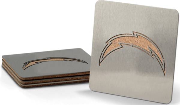 You the Fan Los Angeles Chargers Coaster Set product image