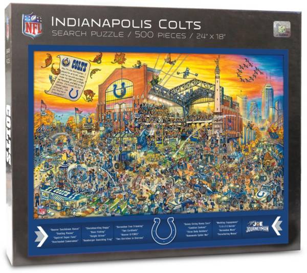 NFL Indianapolis Colts 500pc Retro Series Puzzle