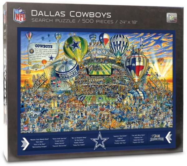 Dallas Cowboys Puzzle 500 Piece Locker Room - Caseys Distributing