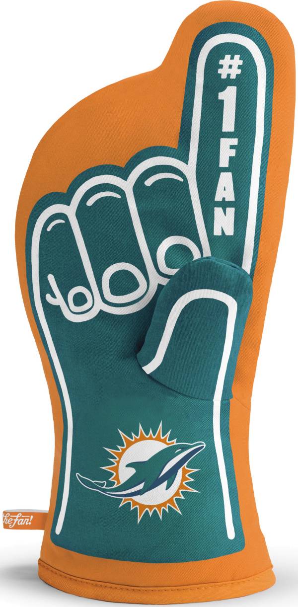 dolphins football gloves