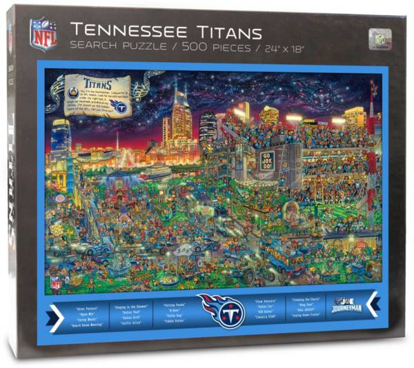 YouTheFan NFL Tennessee Titans Retro Series Puzzle (500-Pieces