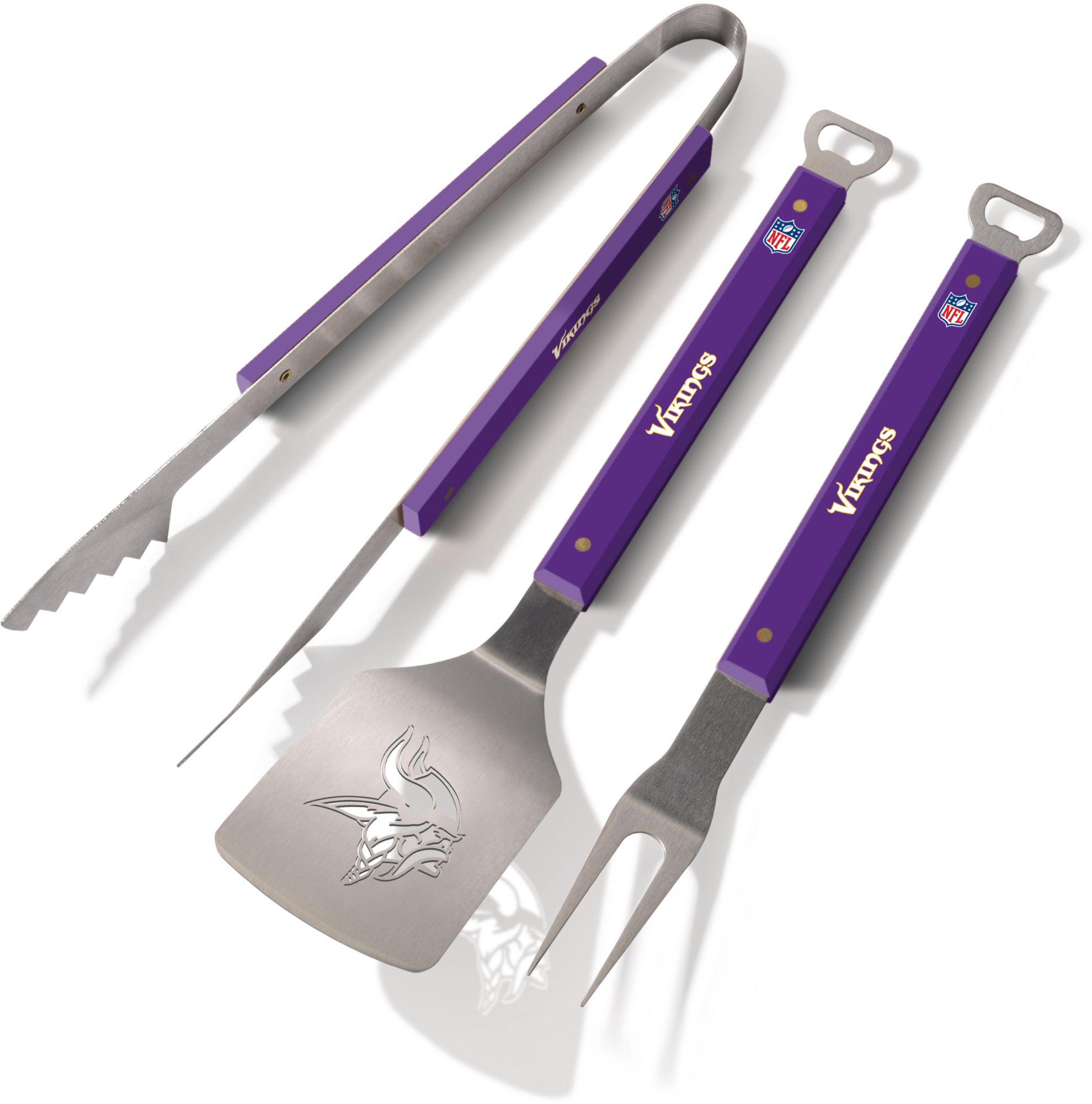 Minnesota Vikings Spirit Series 3-Piece BBQ Set