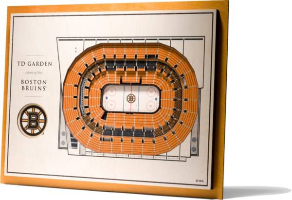 You the Fan Boston Bruins 5-Layer StadiumViews 3D Wall Art product image
