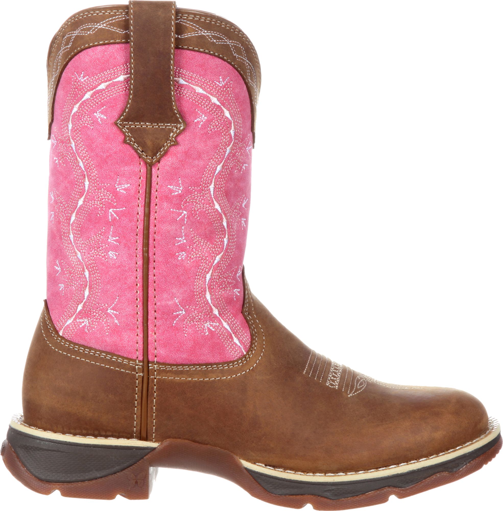 women's pink western boots