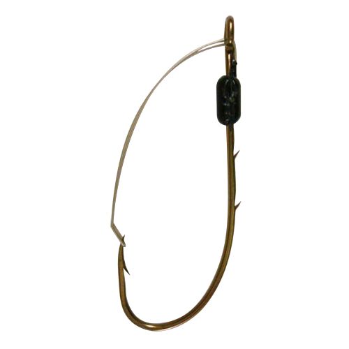cruelty free fishing hooks Dr.Fish Weedless Worm Long Shank barbless design VMC Wacky Weedless Fish Hooks