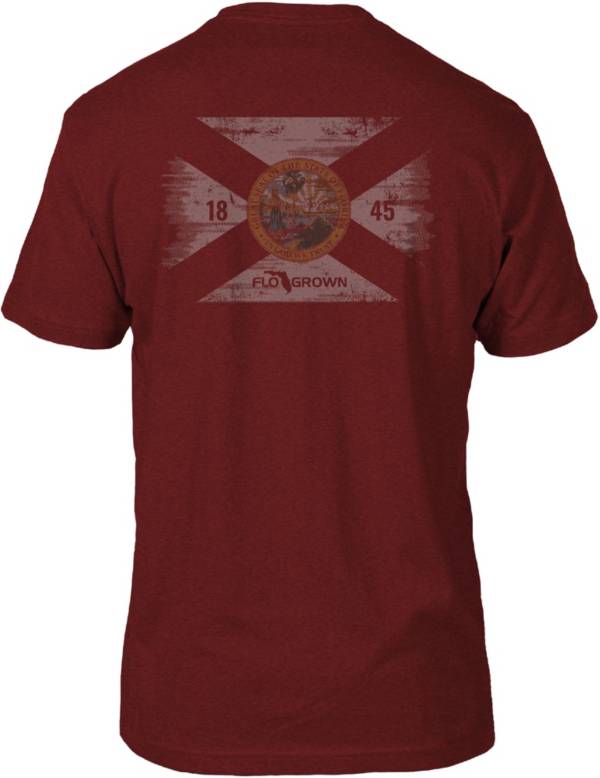 FloGrown Men's Washed Flag Short Sleeve T-Shirt product image