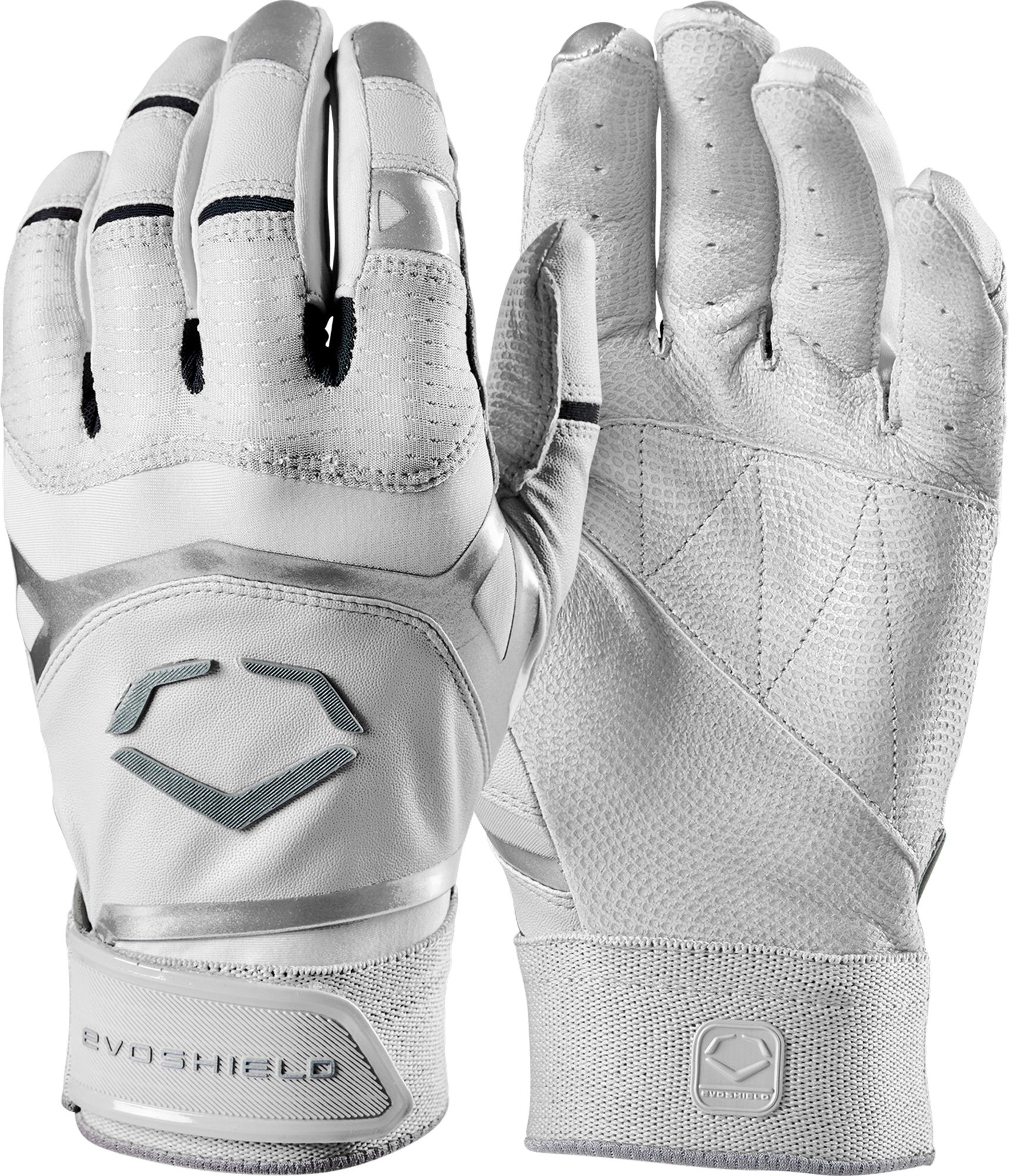 all white baseball batting gloves