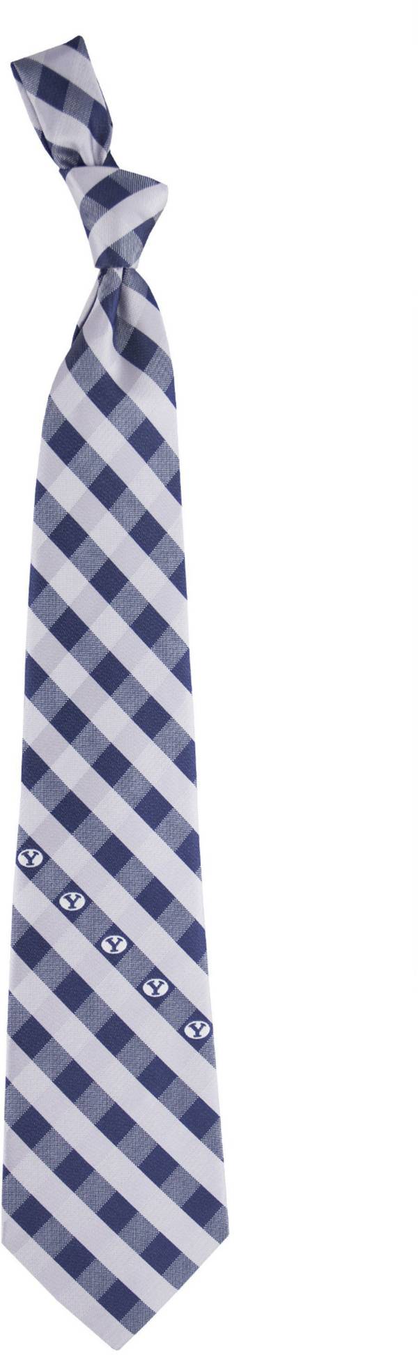 Eagles Wings BYU Cougars Check Necktie product image