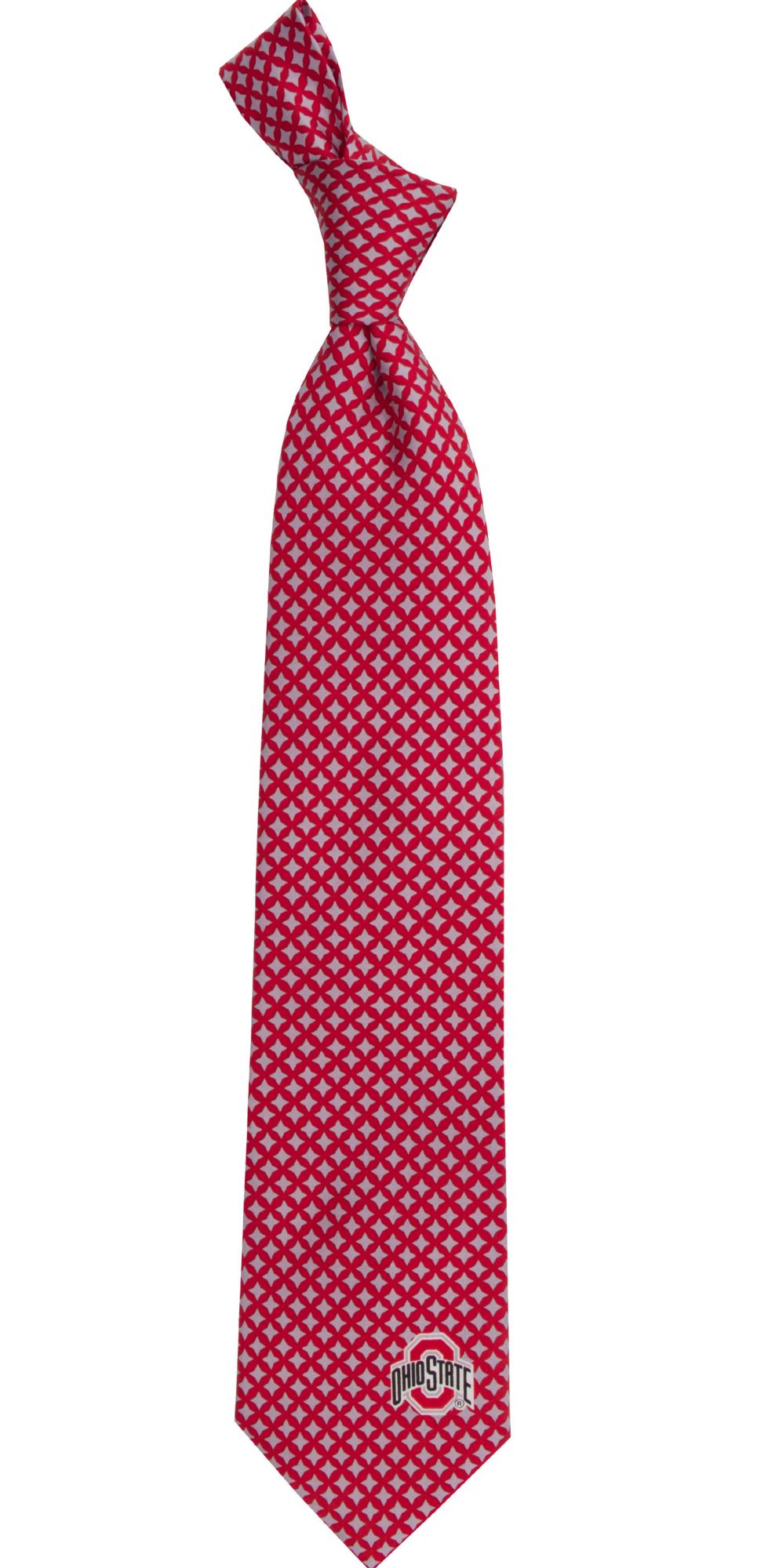 Eagles Wings Ohio State Buckeyes Print Silk Necktie