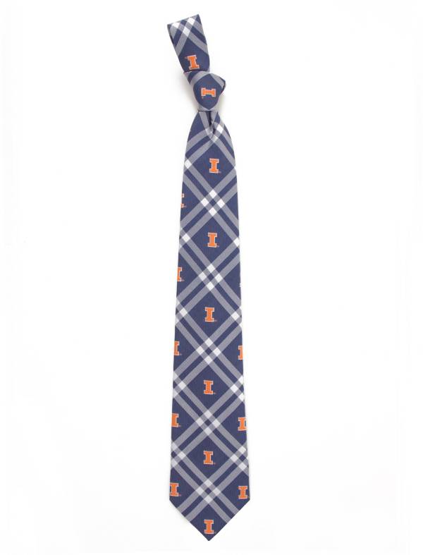 Eagles Wings Illinois Fighting Illini Woven Polyester Necktie