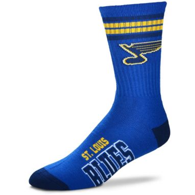 sorry, For Bare Feet St. Louis Blues 4-Stripe Deuce Crew Socks is currently out of stock