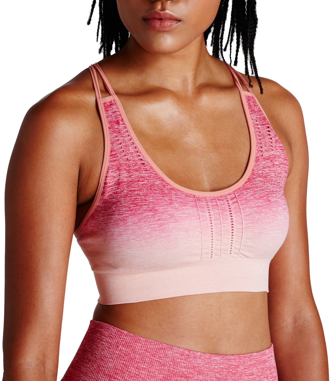 ombre sports bra