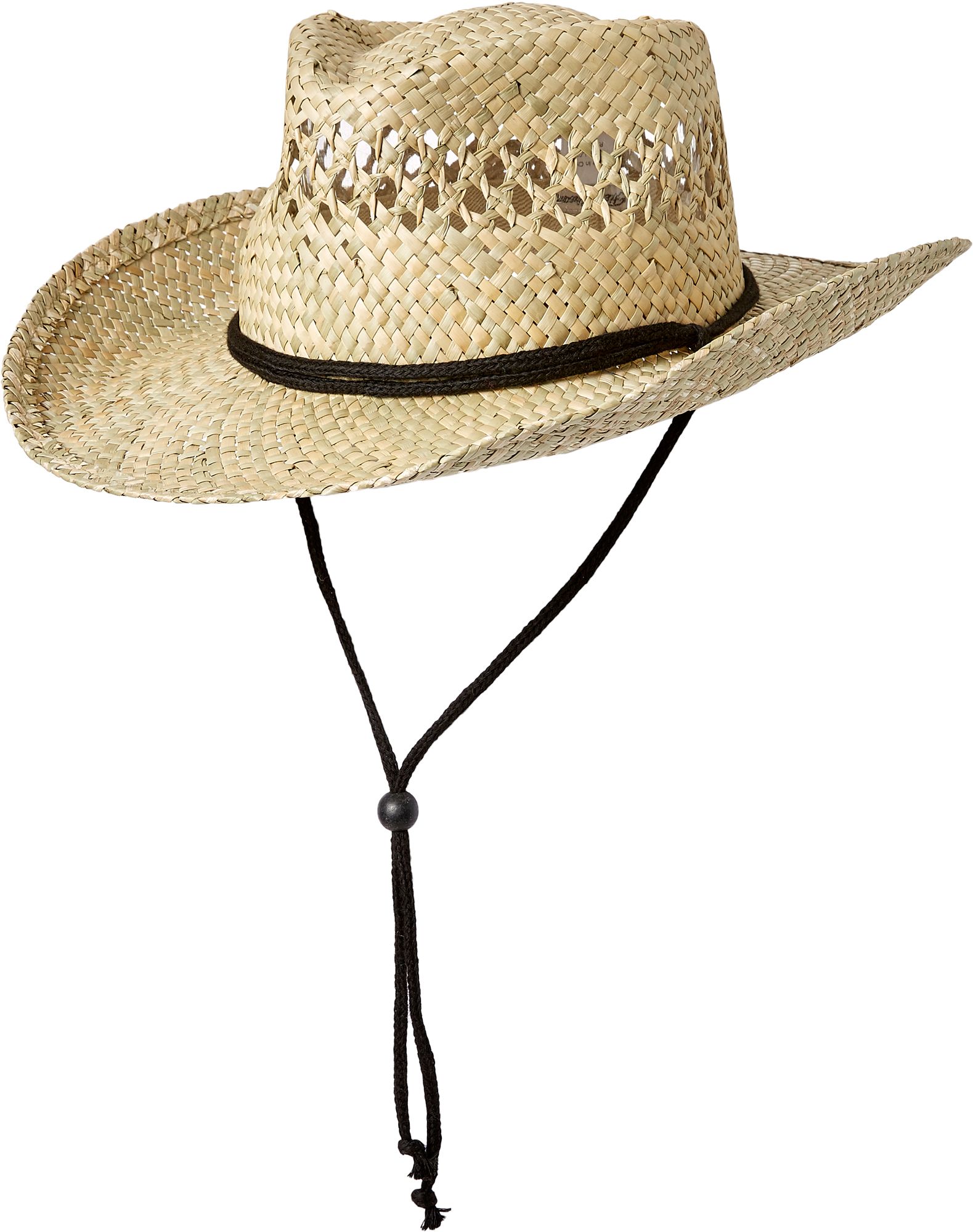 mens seagrass straw fedora hat