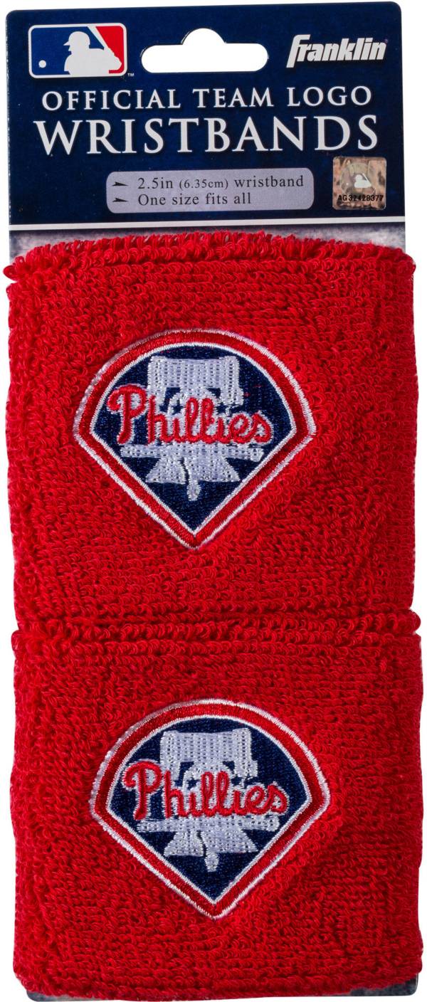 Franklin Philadelphia Phillies Embroidered Wristbands Dick's Sporting