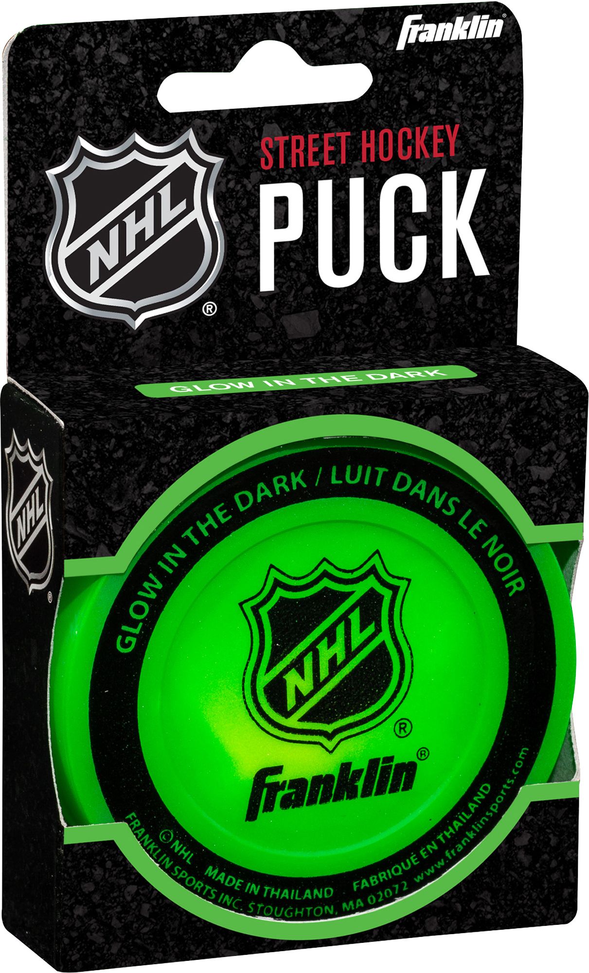 Franklin NHL Glow-in-the-Dark Street Hockey Puck Dicks Sporting Goods
