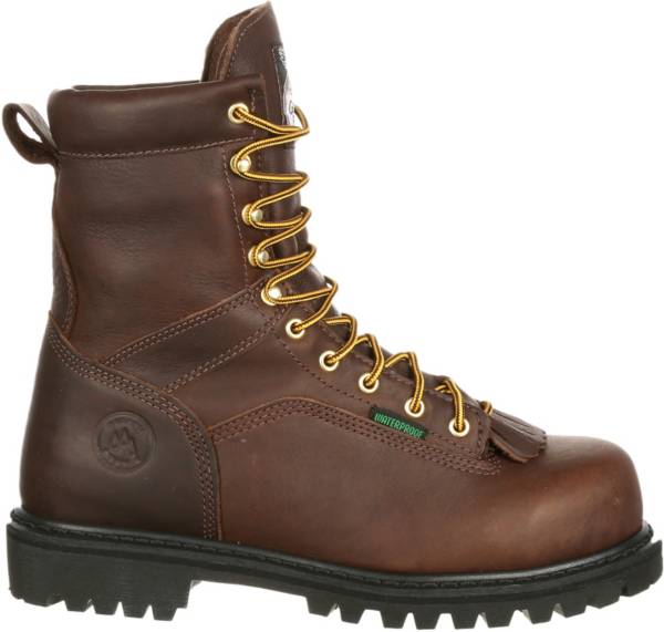 Georgia Boot Men's Lace-to-Toe Waterproof Work Boots