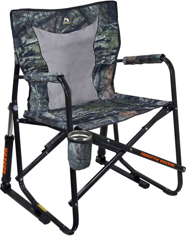 Gci Outdoor Mossy Oak Freestyle Rocker Mesh Chair Dick S Sporting Goods