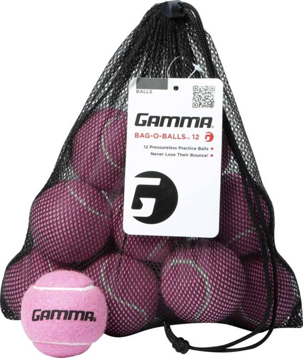 GAMMA Pressureless Practice Tennis Bag-O-Balls - 12 Pack product image