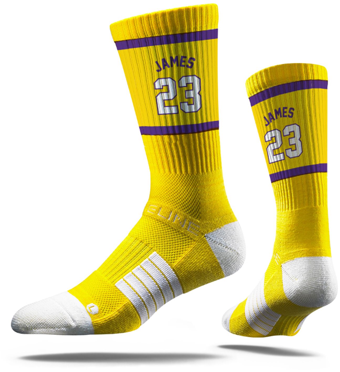 lakers nike socks