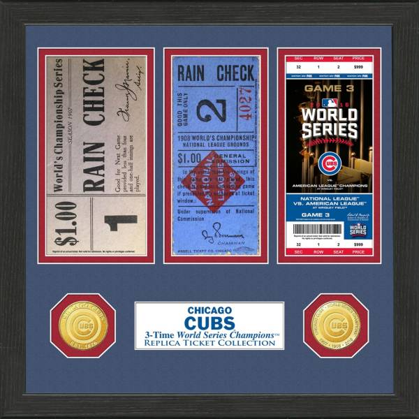 Highland Mint Chicago Cubs World Series Ticket Collection product image