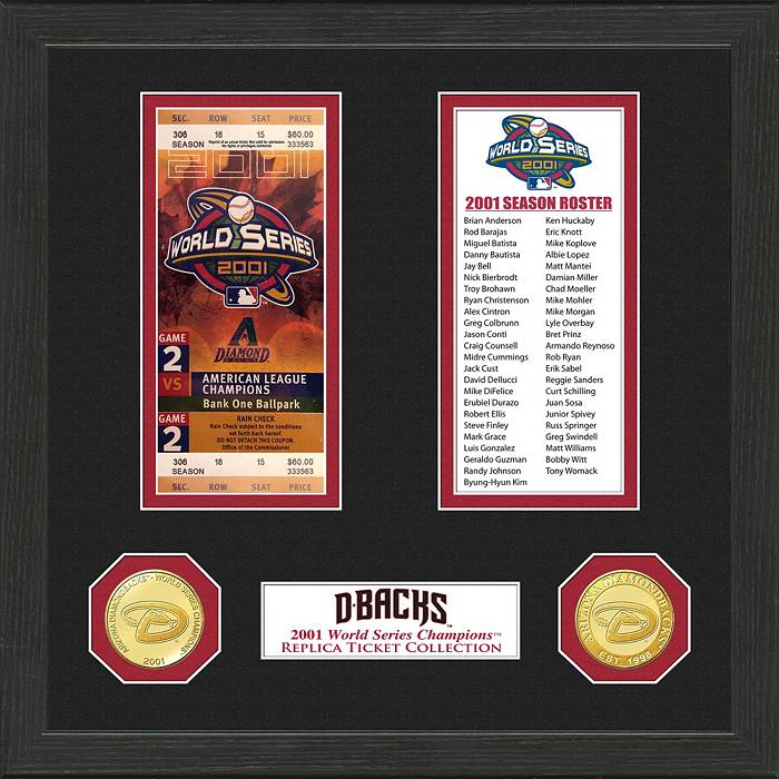 2001 arizona diamondbacks roster