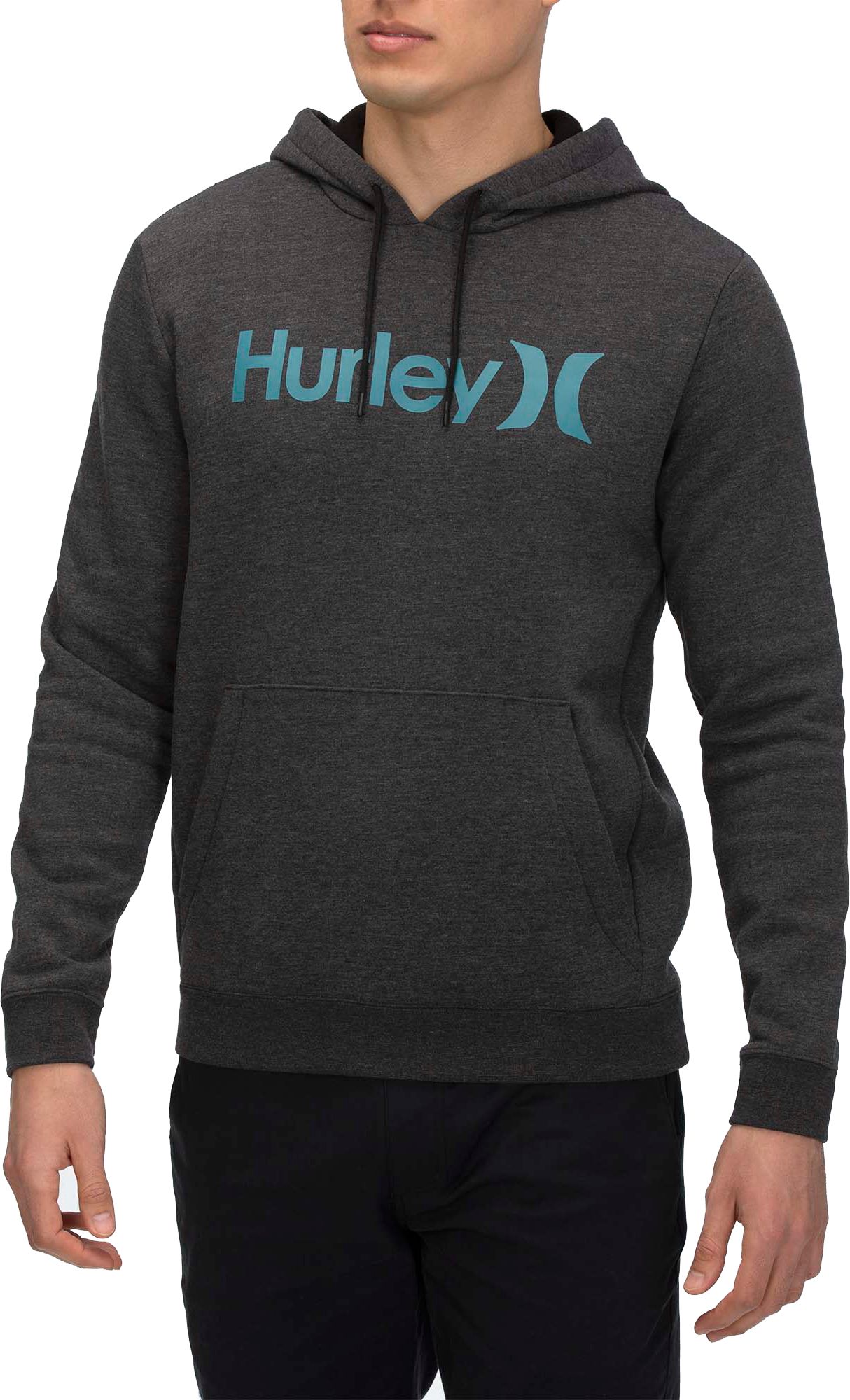 hurley surf check hoodie
