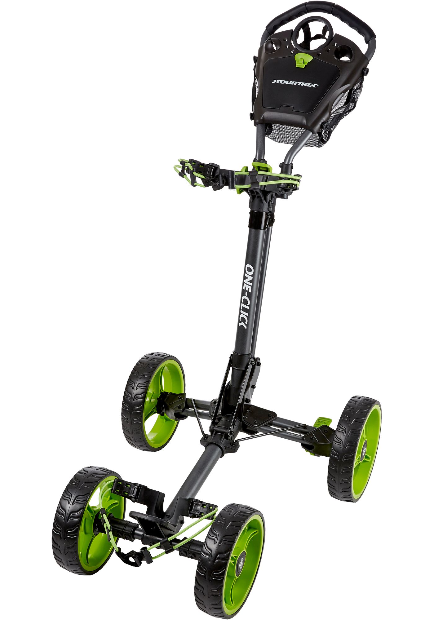 TourTrek One Click 4 Wheel Push Cart Dick s Sporting Goods