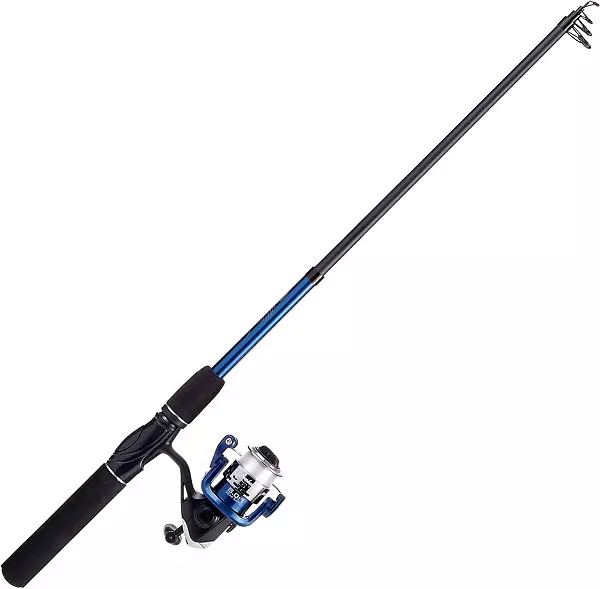Fishing Rod - 6-Section Collapsible Fishing Rod | 125g Telescopic Fishing  Pole with Graphite Reel Seat | Medium-Light Fishing Pole for Men and Women  