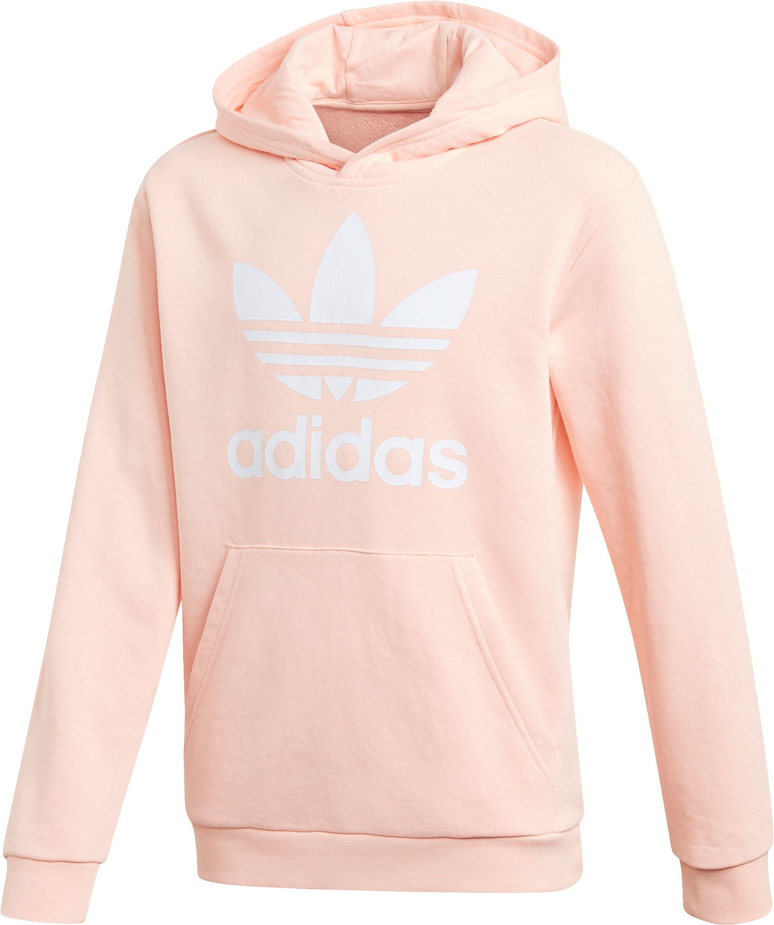 girls adidas trefoil