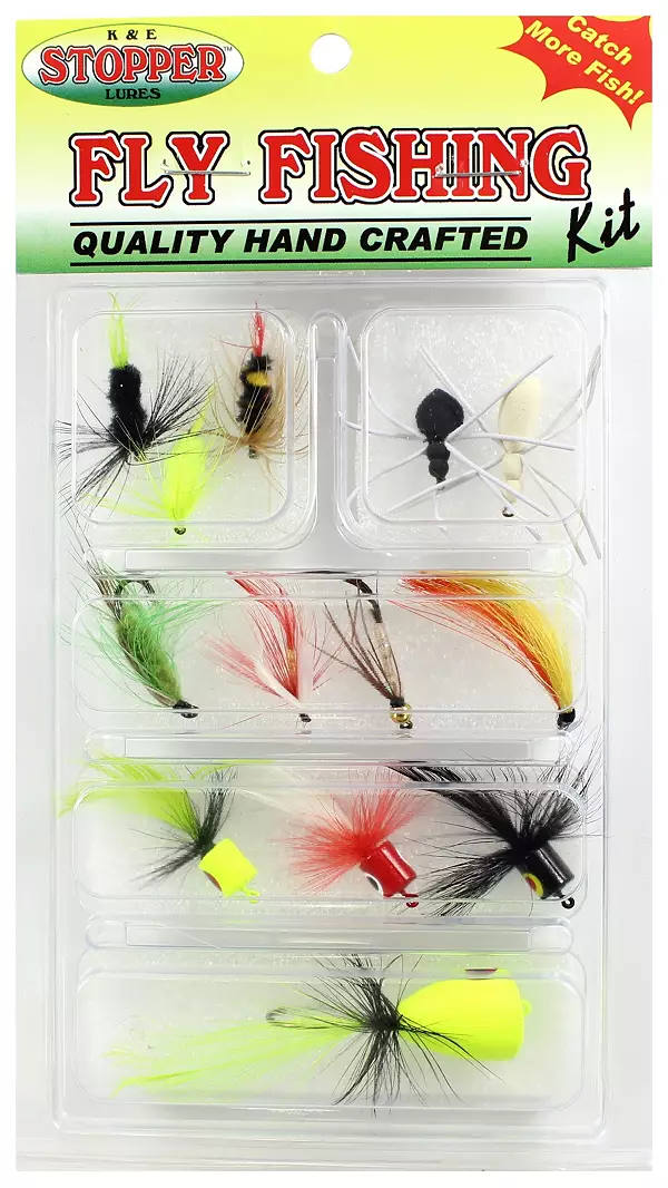 Nicklow's Wholesale Tackle > Flies > Wholesale K&E Tackle Fly Fishing - Fly  Kit