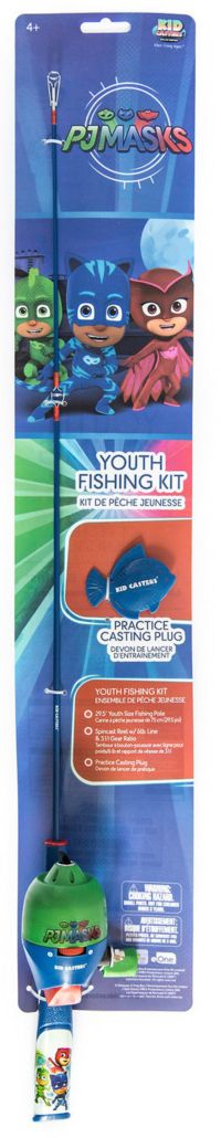 Kid Casters PJ Masks Fishing Kit
