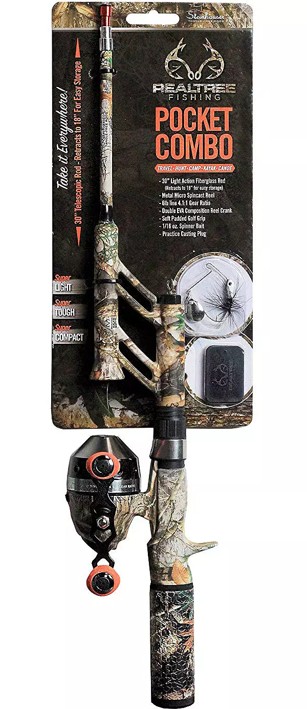 Steinhauser Telescopic Fishing Rod and Spincast Reel Combo Micro Series -  Tangle Free, Ultralight and Super Compact Fishing Rod Travel - for Both  Kids and Adults, Green Splatter : : Sports & Outdoors