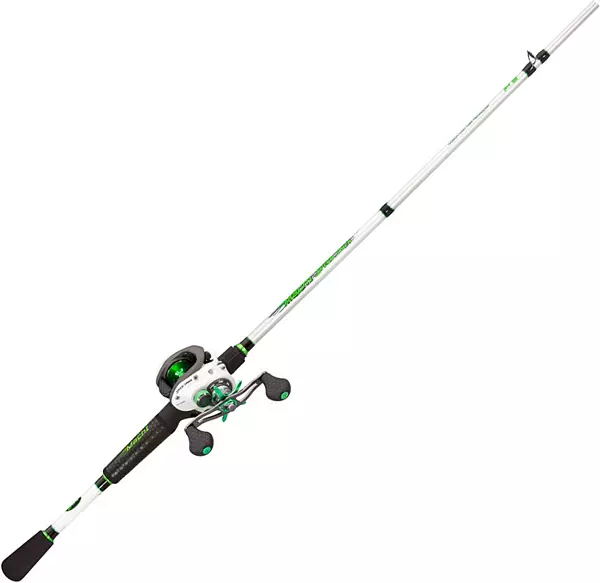  Mach Lew's 2 Spinning Reel and Fishing Rod Combo, 7-Foot  1-Piece Premium IM8 Graphite Fishing Rod, Size 30 Reel, Right or Left-Hand  Retrieve, Black/Green : Sports & Outdoors