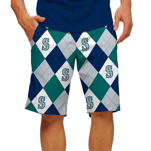 Loudmouth Men's Seattle Mariners Golf Shorts