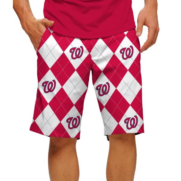 Loudmouth Men's Washington Nationals Golf Shorts