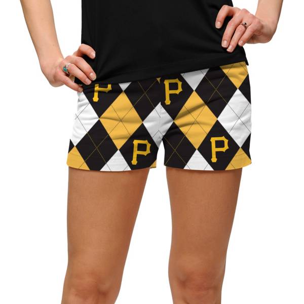 Loudmouth Women's Pittsburgh Pirates Golf Mini Shorts product image