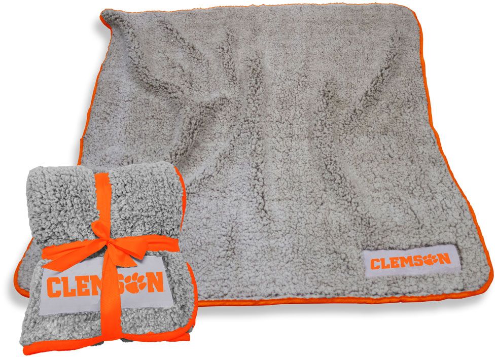 Logo Brands Clemson Tigers 50'' x 60'' Frosty Fleece Blanket