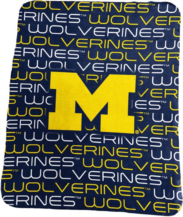 Michigan Wolverines 46x60 Micro Raschel Halftone Throw ...