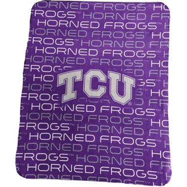 sorry, Logo Brands TCU Horned Frogs 50'' x 60'' Classic Fleece Blanket is currently out of stock