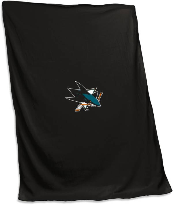 Logo Brands. San Jose Sharks Raschel Throw